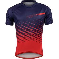 Force dres MTB ANGLE modro-červený vel.M