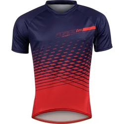Force dres MTB ANGLE modro-červený veľkosť 3XL