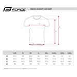 Force dres MTB ANGLE modro-červený veľkosť XS