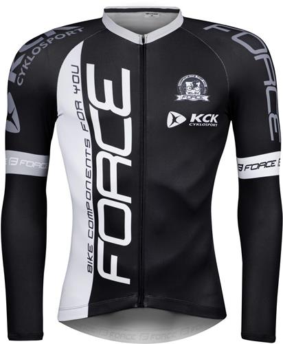Force dres TEAM PRO PLUS černo-bílý vel.XXL