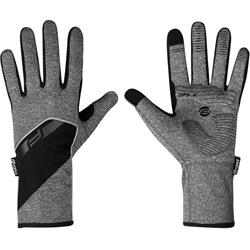 FORCE GALE softshell jaro-podzim rukavice, šedé vel.XS