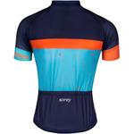 Force jersey SPRAY modro-oranžový veľkosť S