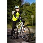 FORCE KID MTB ANGLE letní rukavice, fluo-modré vel.L