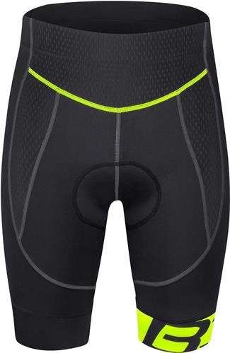 FORCE kraťasy do pasu s vložkou B30, černo-fluo vel.S