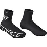 FORCE LYCRA TERMO ROAD návleky na nohy, čierne veľkosť L-XL
