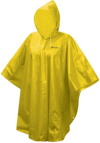 FORCE poncho nepromokavé, žluté vel.L-XXL