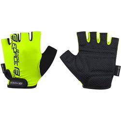 FORCE SQUARE KID, fluo rukavice vel.S