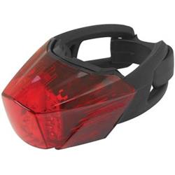 FORCE světlo zadní CRYSTAL - 3 diody + baterie 45380 - Příslušenství na kolo - Osvětlení