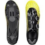 FORCE tretry MTB SCORE, fluo-černé vel.38