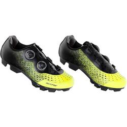 FORCE tretry MTB SCORE, fluo-černé vel.41