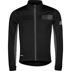 FORCE zimná bunda FROST softshell čierno-šedá veľkosť L