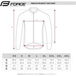 FORCE zimní bunda FROST softshell černo-fluo vel.XS