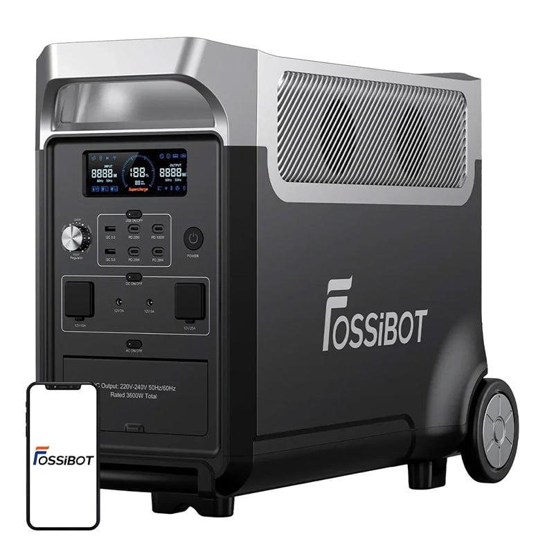 FOSSiBOT F3600 Pro (3600 W, černá)