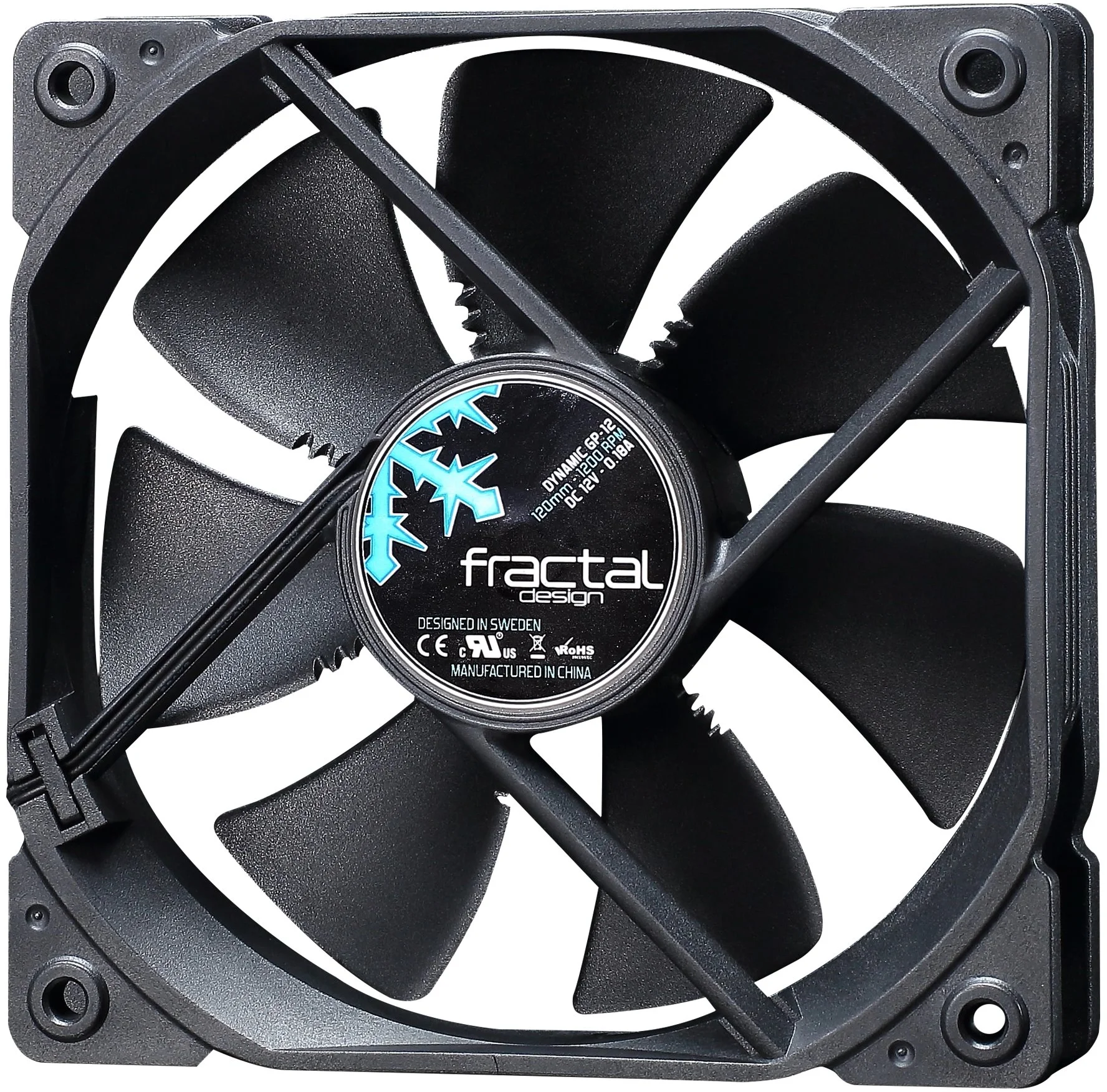 Fractal Design Dynamic GP-12 Black