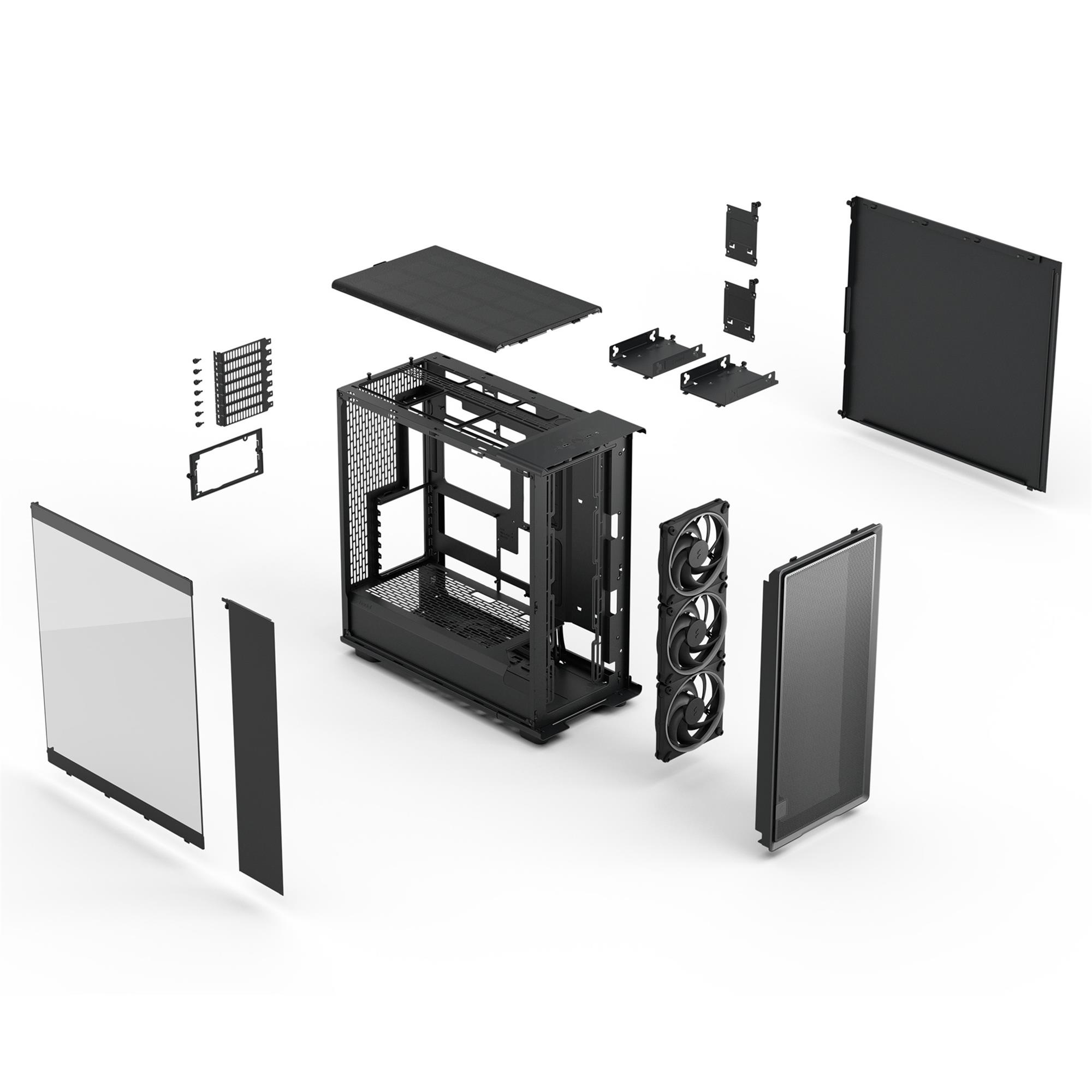 Fractal Design Epoch XL Black TG RGB Light tint