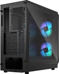Fractal Design Focus 2 RGB Black TG Clear Tint