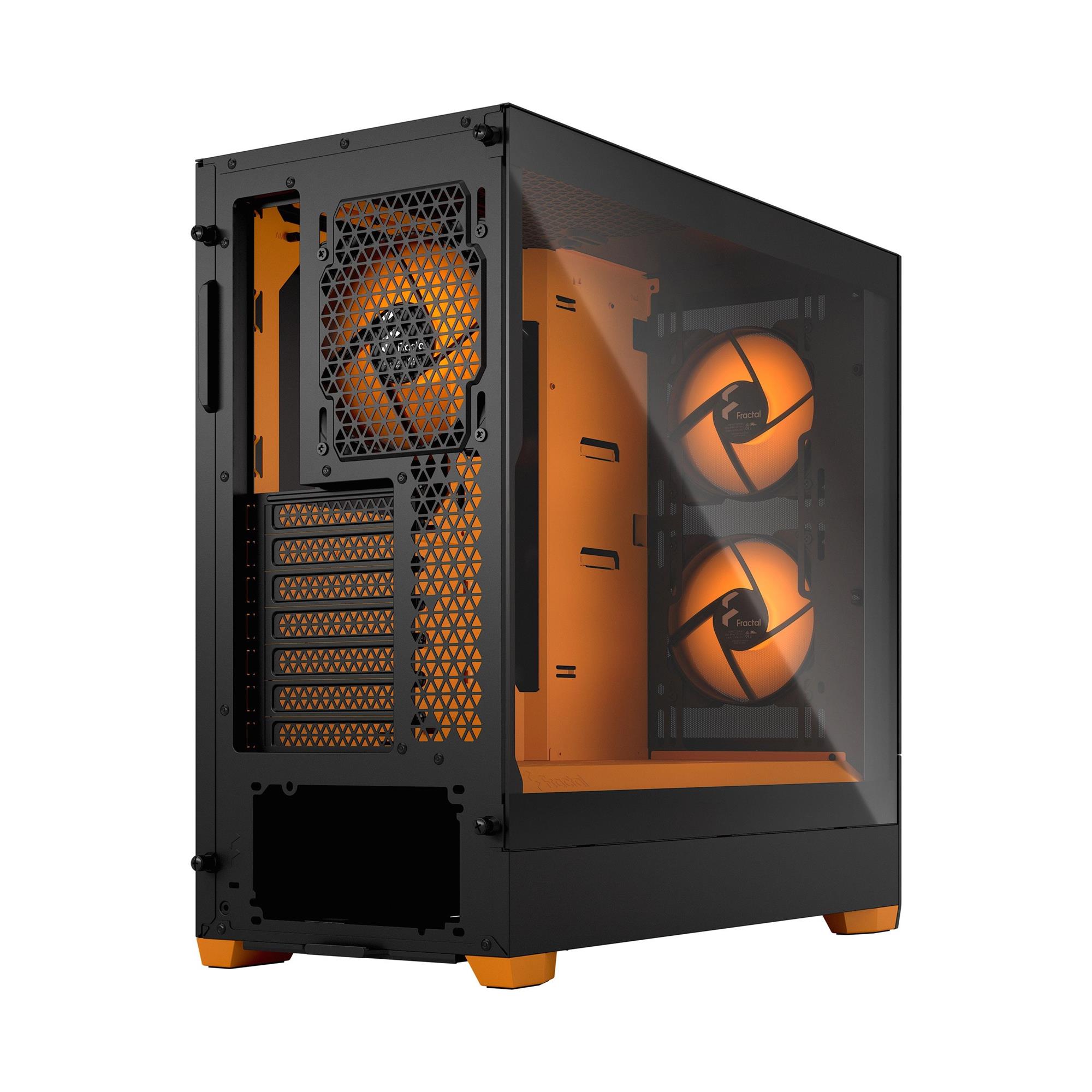 Fractal Design Pop Air RGB Orange Core TG Clear Tint (FD-C-POR1A-05 ...