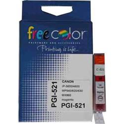 FreeColor inkoust CANON Pixma IP3600/4600 MP540/620/630/980 magenta CLI-521M s čipem