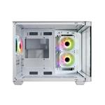 FSP S380-WA/Micro ATX/Transpar./Bílá