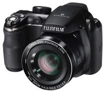 FUJIFILM kompakt FinePix S4500, 14MPix, 30x zoom, 3" LCD, HD video, optický hledáček