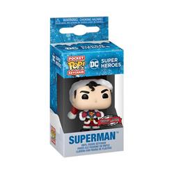 Funko POP Keychain: DC Holiday- Superman 