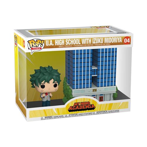 Funko POP Town: MHA S6 - U.A. High School w/Deku in Uniform