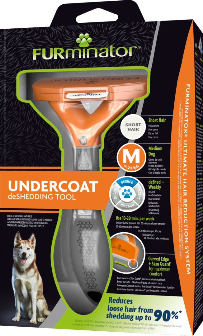 FURminator hrablo M Short Hair pro psy