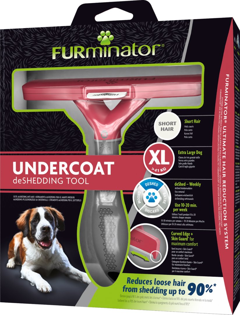 FURminator Rake XL krátkosrstý pre psov