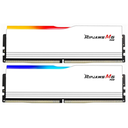 G.SKILL 32GB kit DDR5 6000 CL30 Ripjaws M5 RGB white