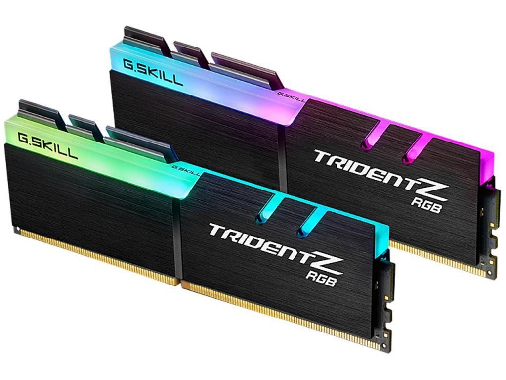 G skill trident z rgb 4000mhz cl15 память с очень низкими таймингами