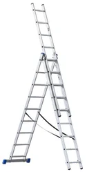 Žebřík G21 3-dílný 7,6m 3x11 příček - Schůdky a žebříky