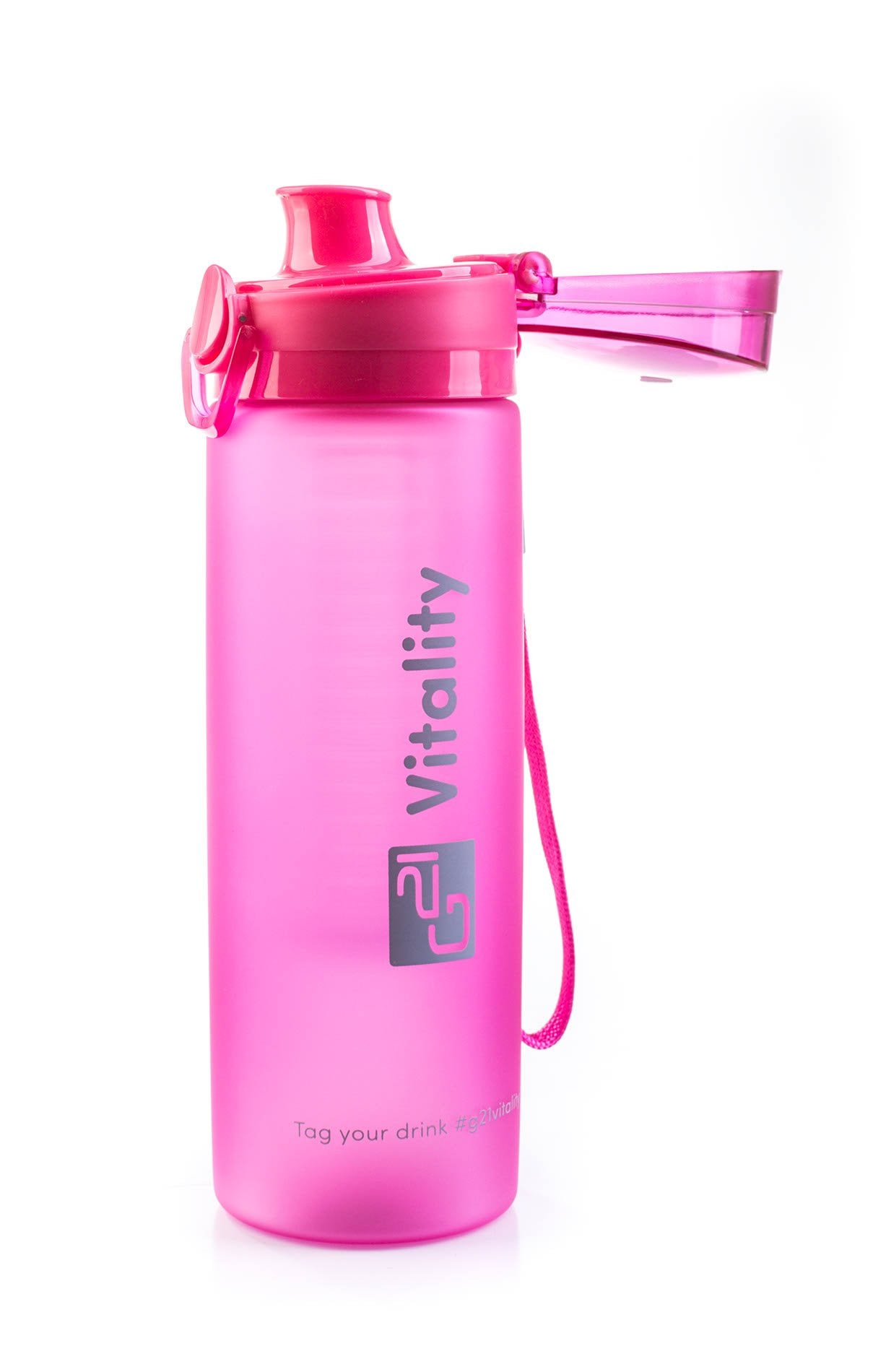 G21 Láhev na smoothie/juice, 600 ml, růžová-zmrzlá