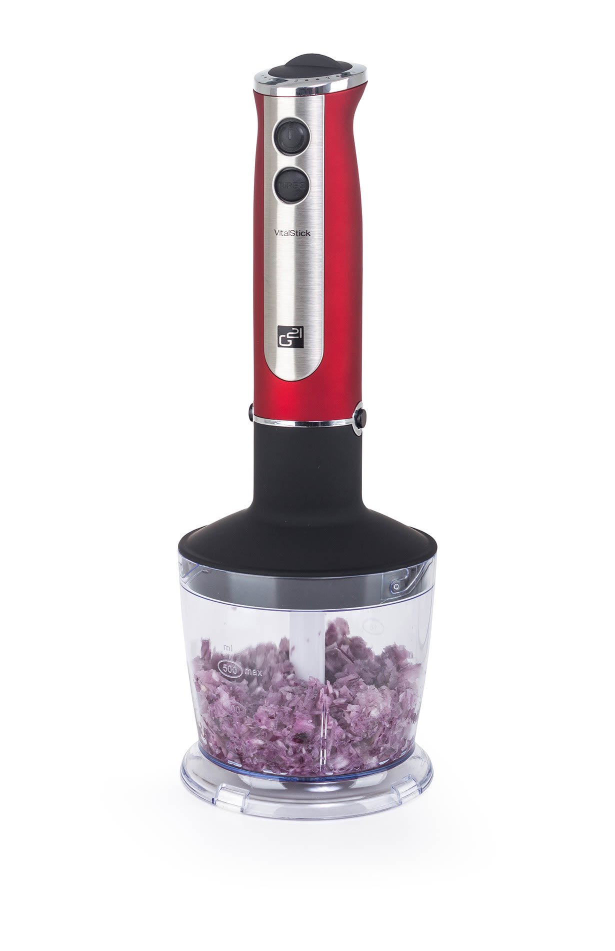 G21 VitalStick red/black tyčový mixér, 800W G21-VT800RB