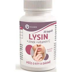 GALMED Lysin + Zinek + Vitamin C, 20 cps