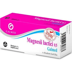 GALMED Magnesii lactici 0,5 g, 50 tbl