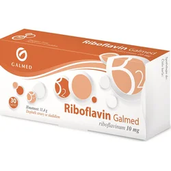 GALMED Riboflavin 10mg, 30 tbl