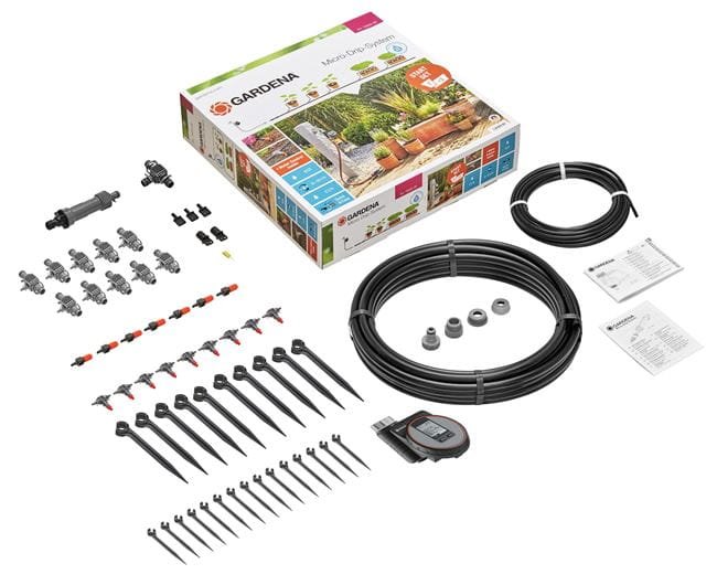 Gardena 13002-20 startovací sada pro rostliny v květináčích M s automatikou