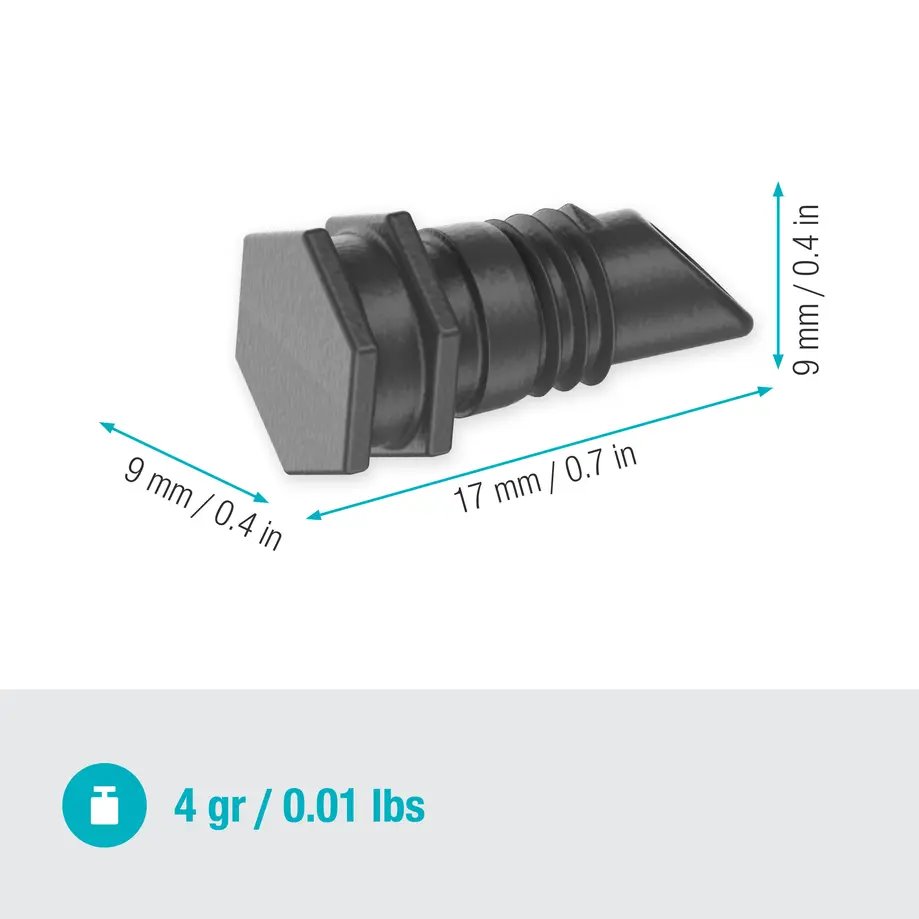 Gardena 13215-20 MDS koncovky 4,6 mm 10ks