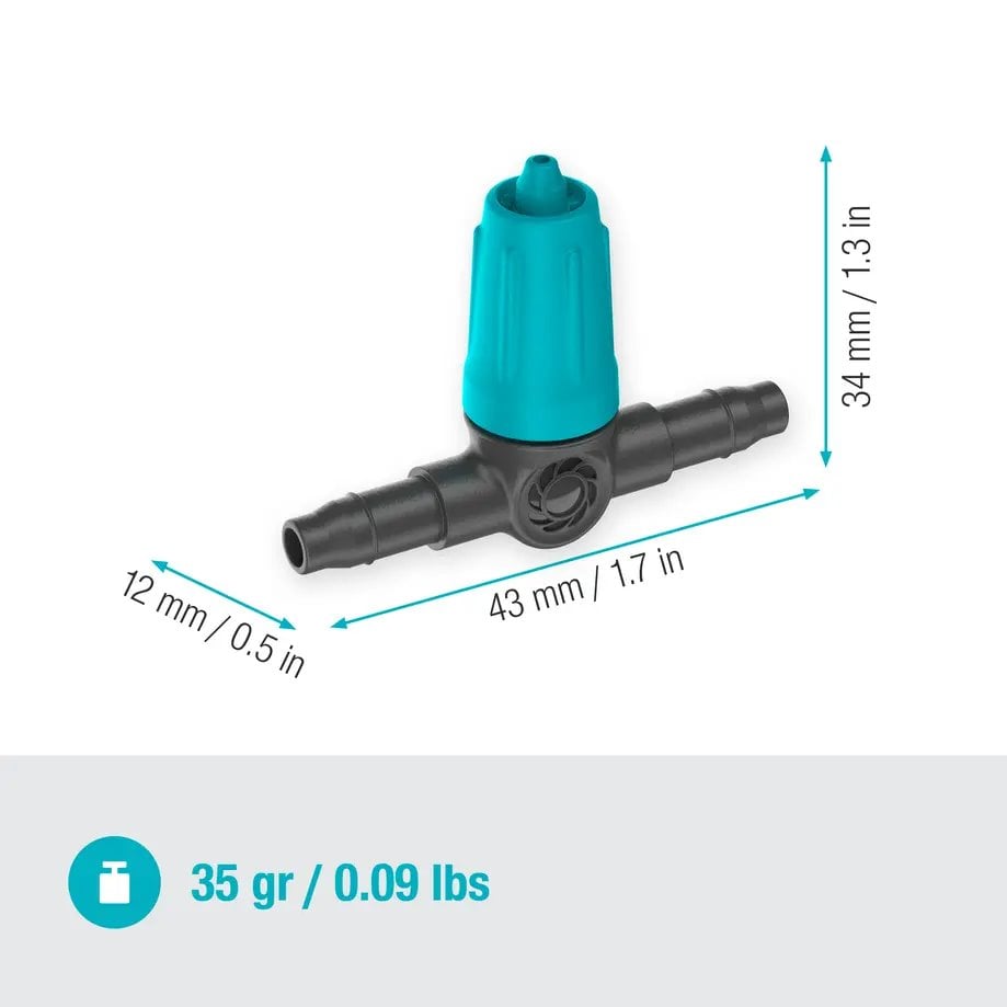 Gardena 13315-20 MDS Nastaviteľný radový kvapkač 10ks