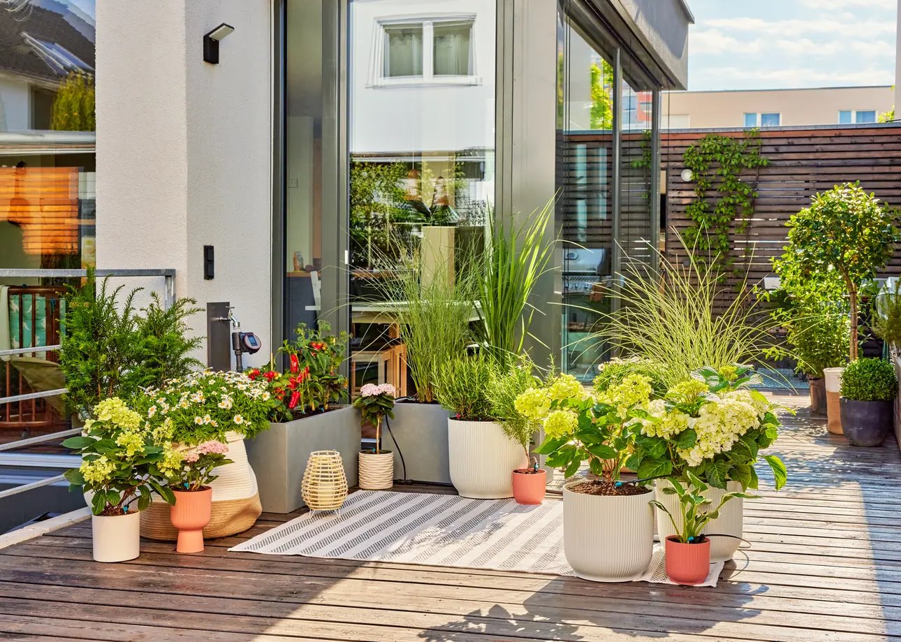 Gardena 13400-20 MDS Terrace Starter Set 30 rastlín
