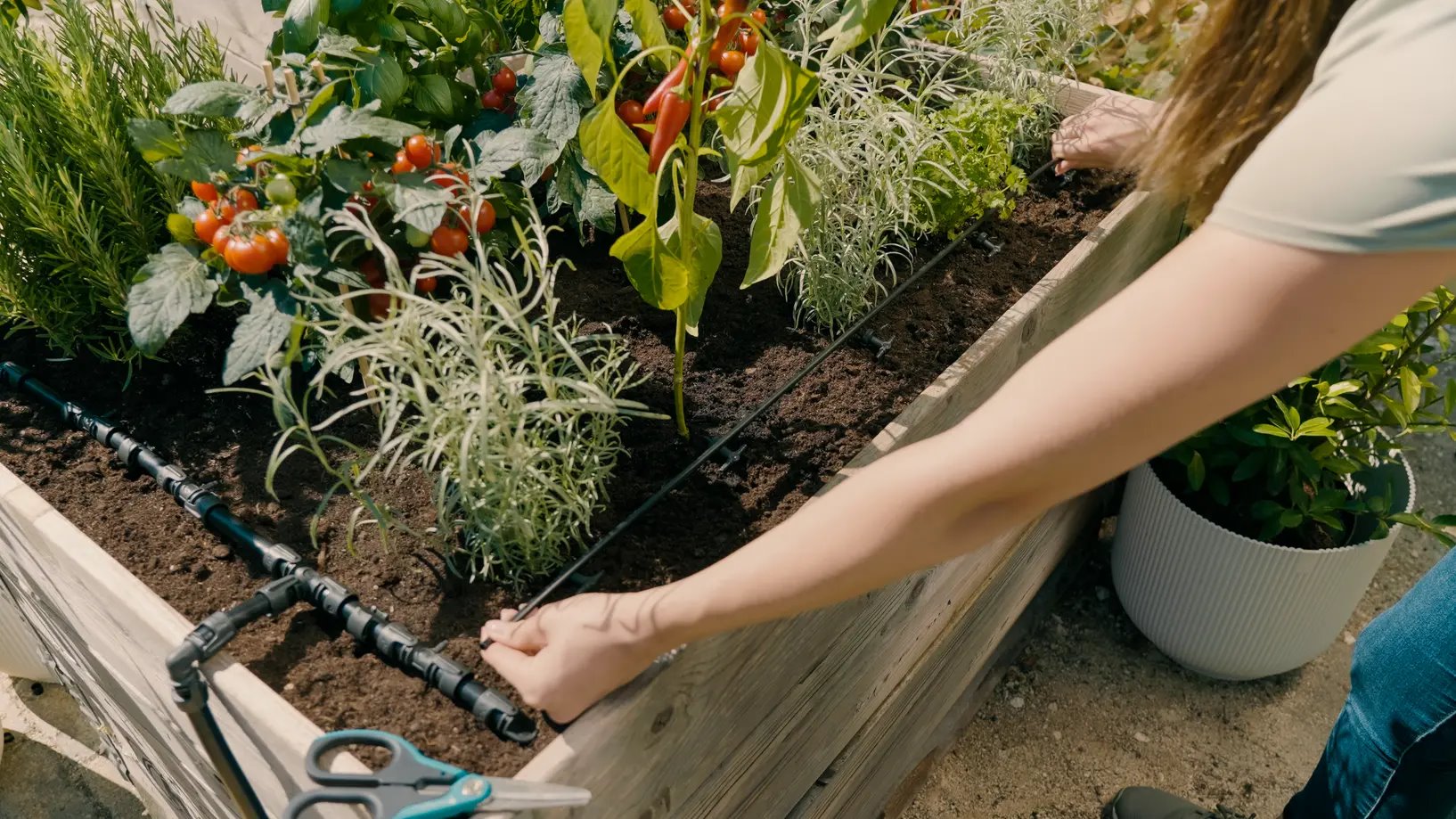 Gardena 13455-20 MDS Startovní Set pro záhon 35 rostlin