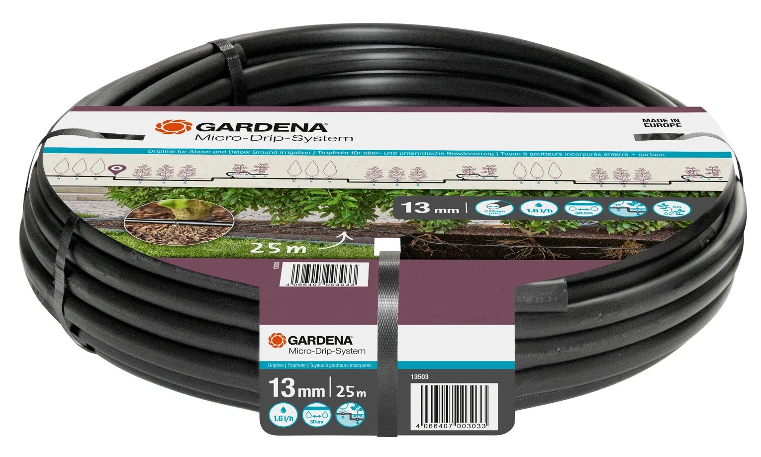 Gardena 13503-20 MDS kvapkacia hadica 13 mm, 25 M