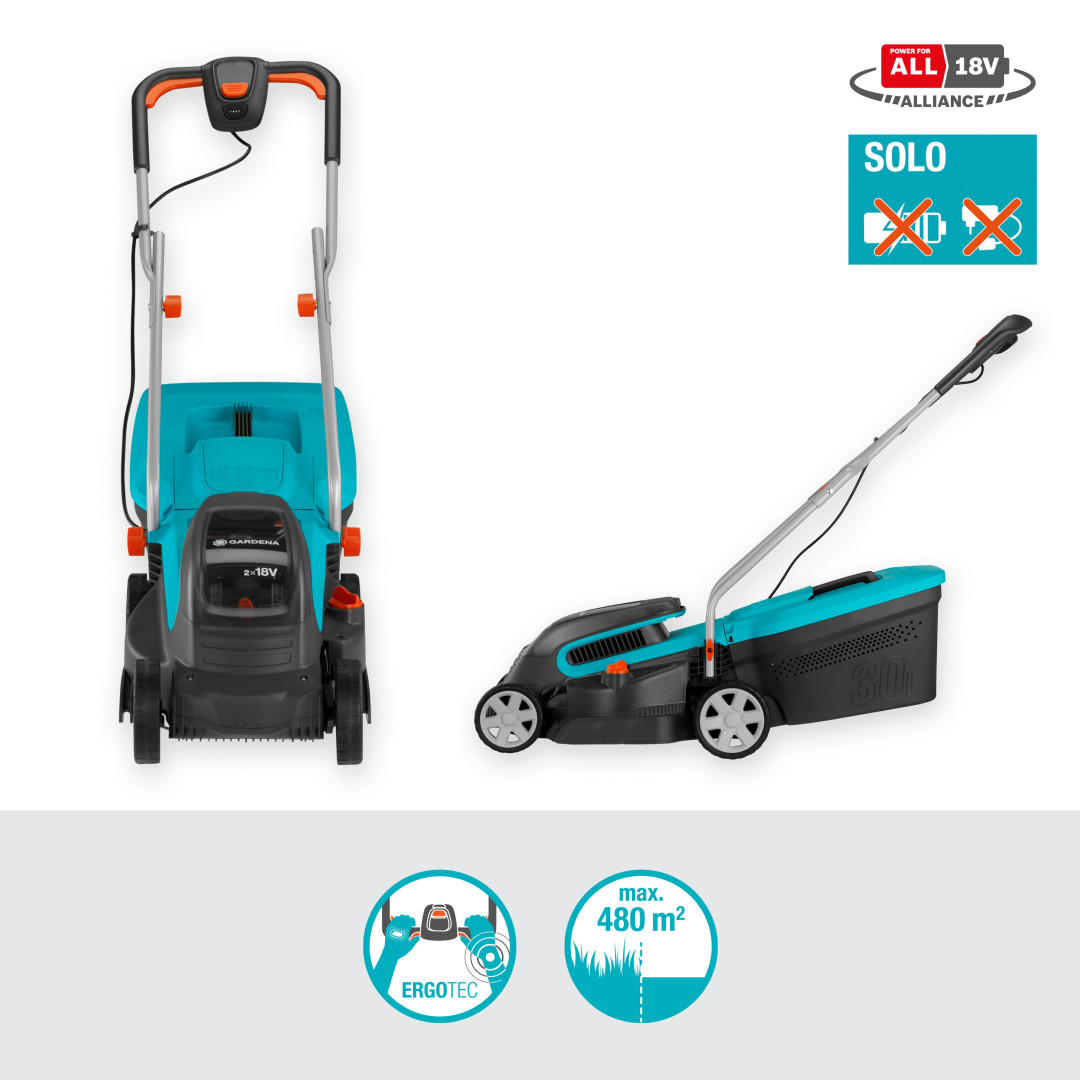 Gardena 14621-55 Sekačka PowerMax 32/36V P4A