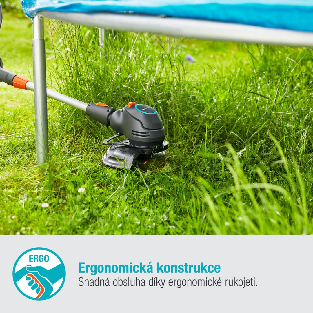 Gardena 14701-20 Aku trimmer ComfortCut 23/18V P4A - sada