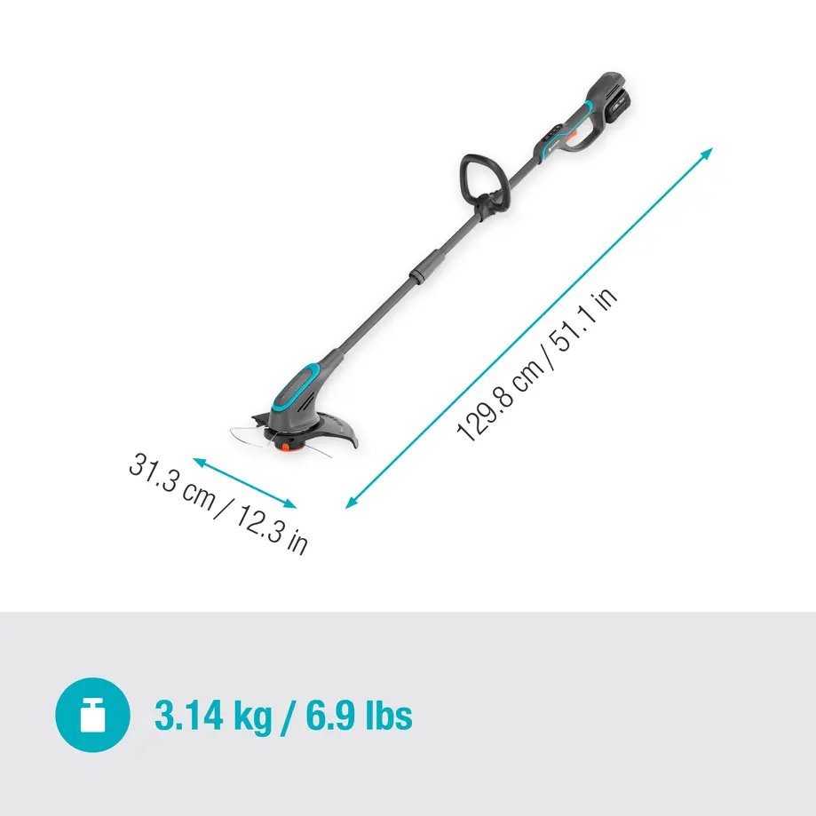 Gardena 14703-20 Akumulátorový vyžínač PowerTrim 30/18V P4A - sada