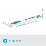 Gardena 14770-55 Akumulátorová teleskopická vyvetvovacia píla TCS 20/18V P4A bez batérie