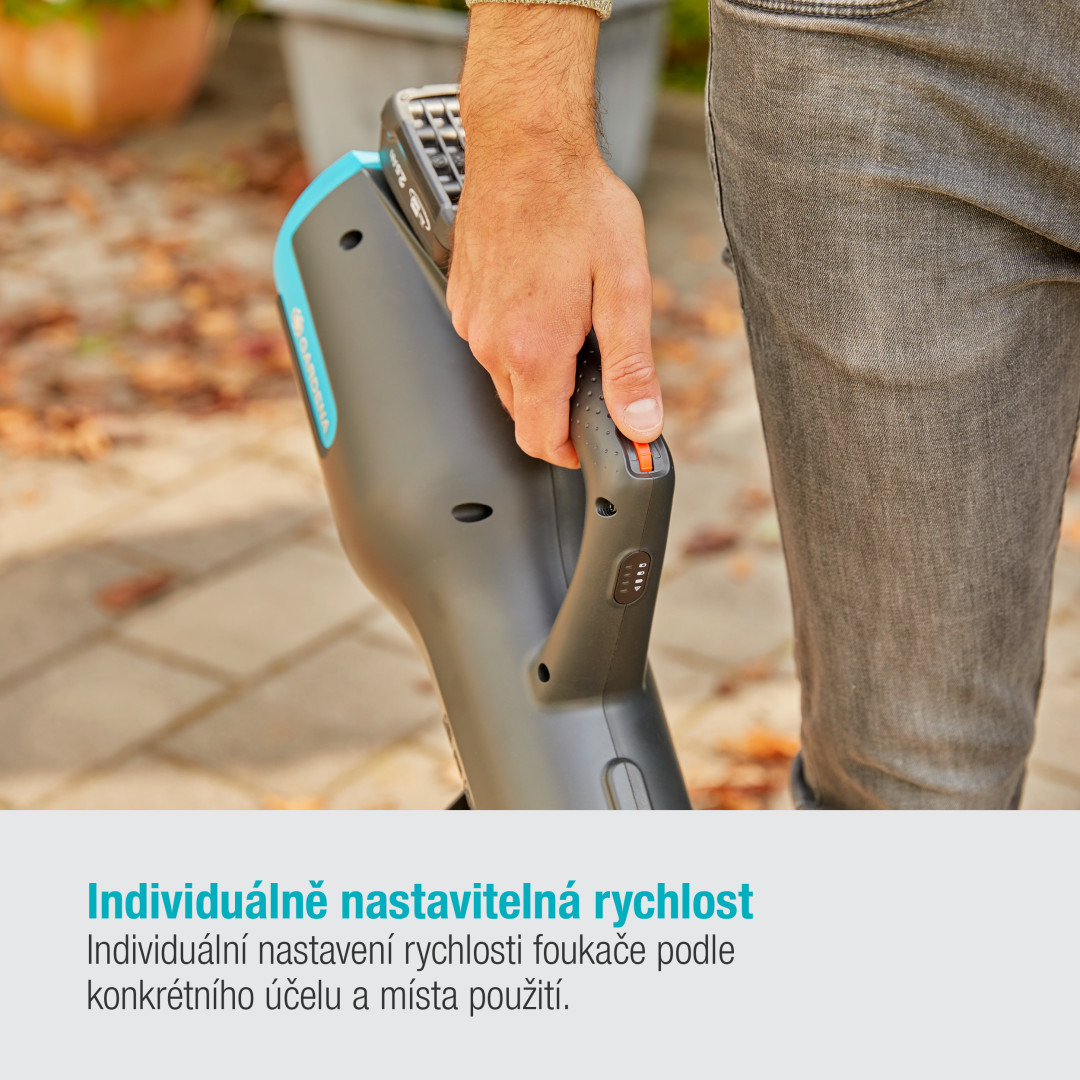 Gardena 14890-55 Fúkač PowerJet 18V P4A