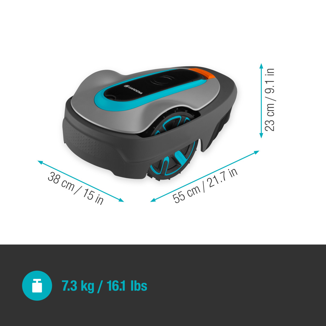 Gardena 15010-32 Robotická sekačka SILENO city 600m2