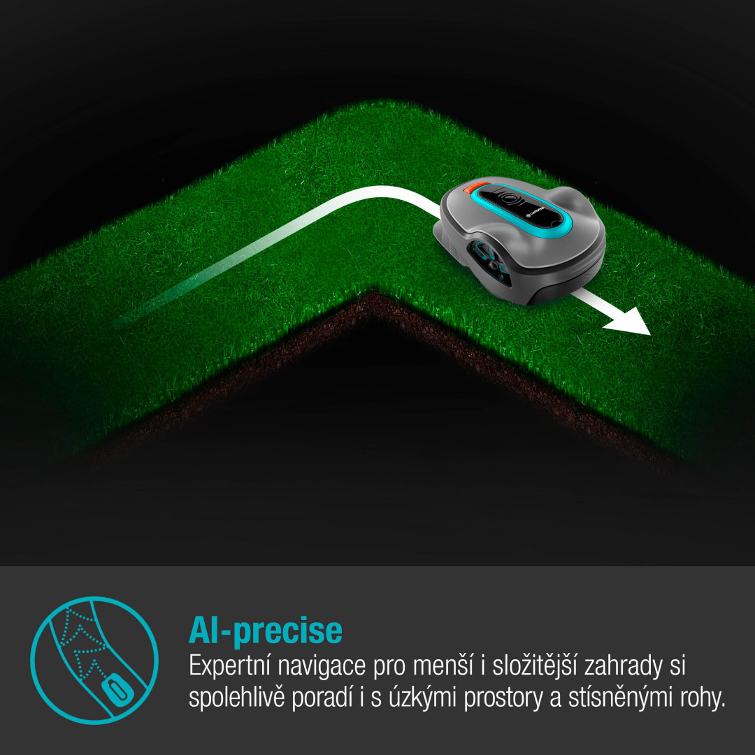 Gardena 15108-32 Robotická sekačka SILENO life 1500m2