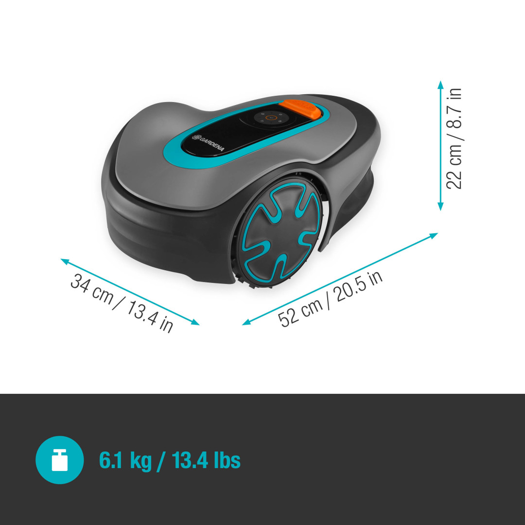 Gardena 15202-32 Robotická kosačka SILENO minimo 500